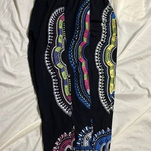 Cool multicolored leggings with designs